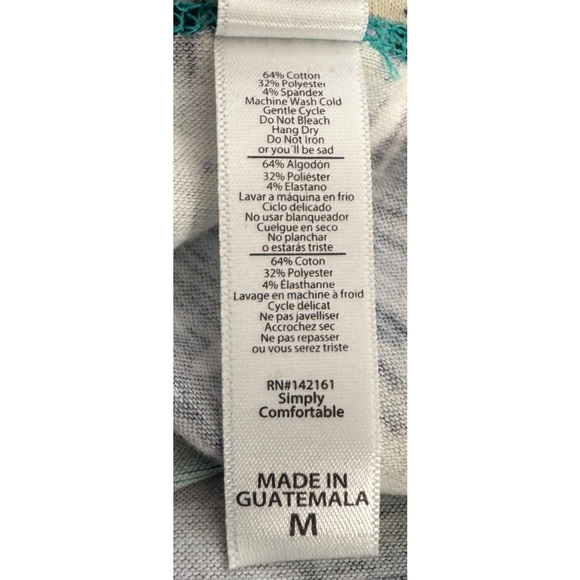 Women's LuLaRoe Lynnae Top Size M Multi-color - Picture 4 of 5